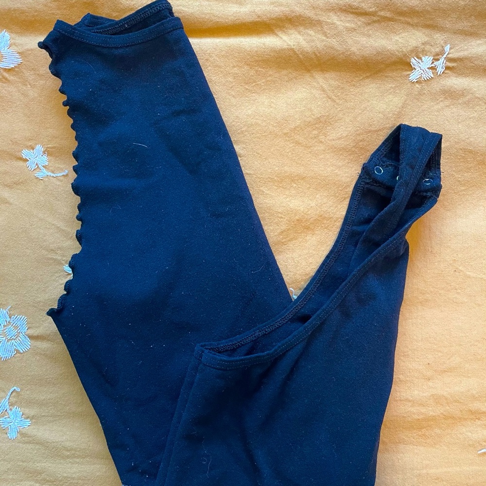 Free People Intimately Bodysuit One Piece XS Black
